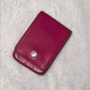 Coach Leather Business Card/Credit Card Holder